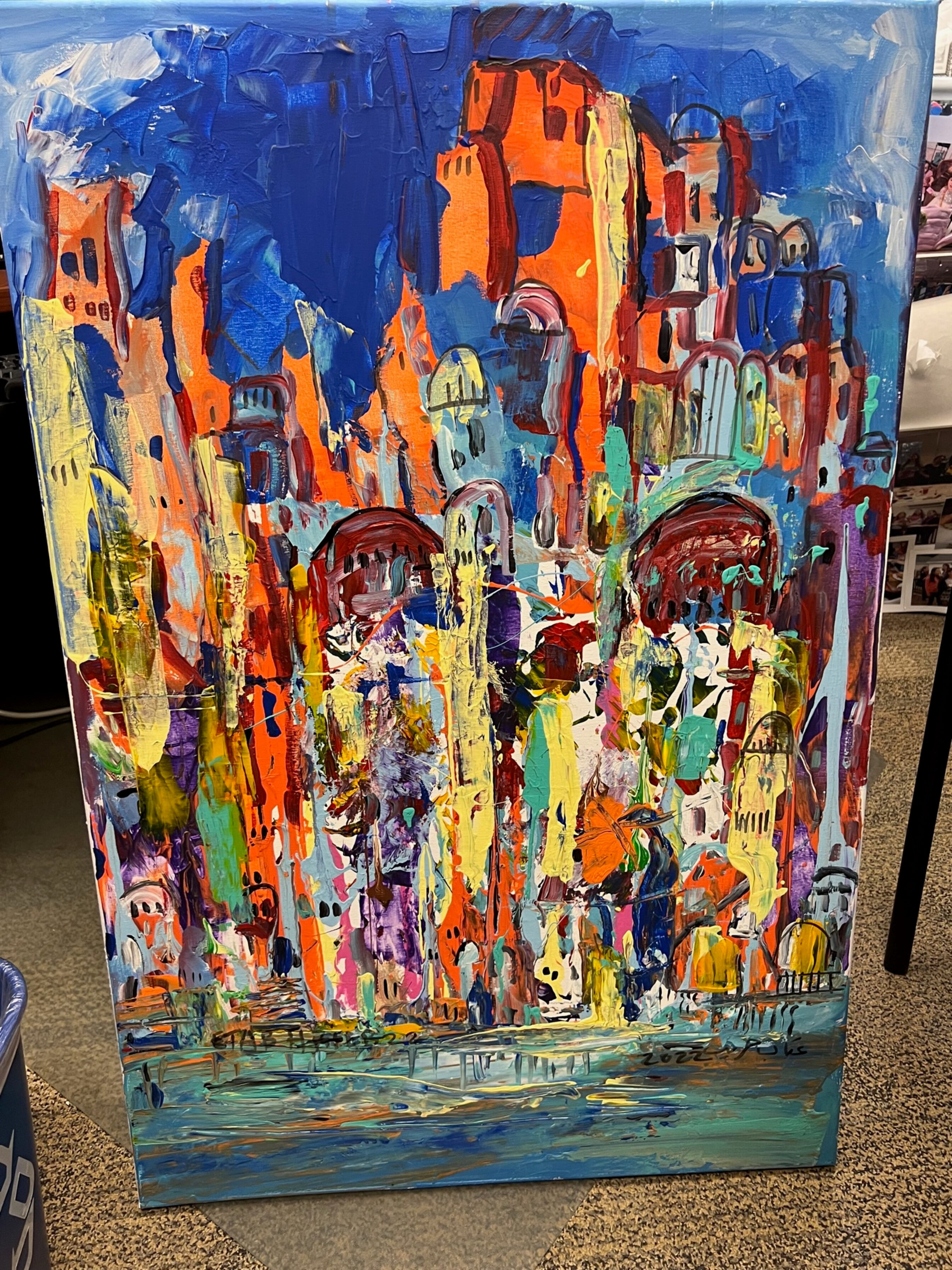 Large city scape by Etab Hreib (Market value $900)